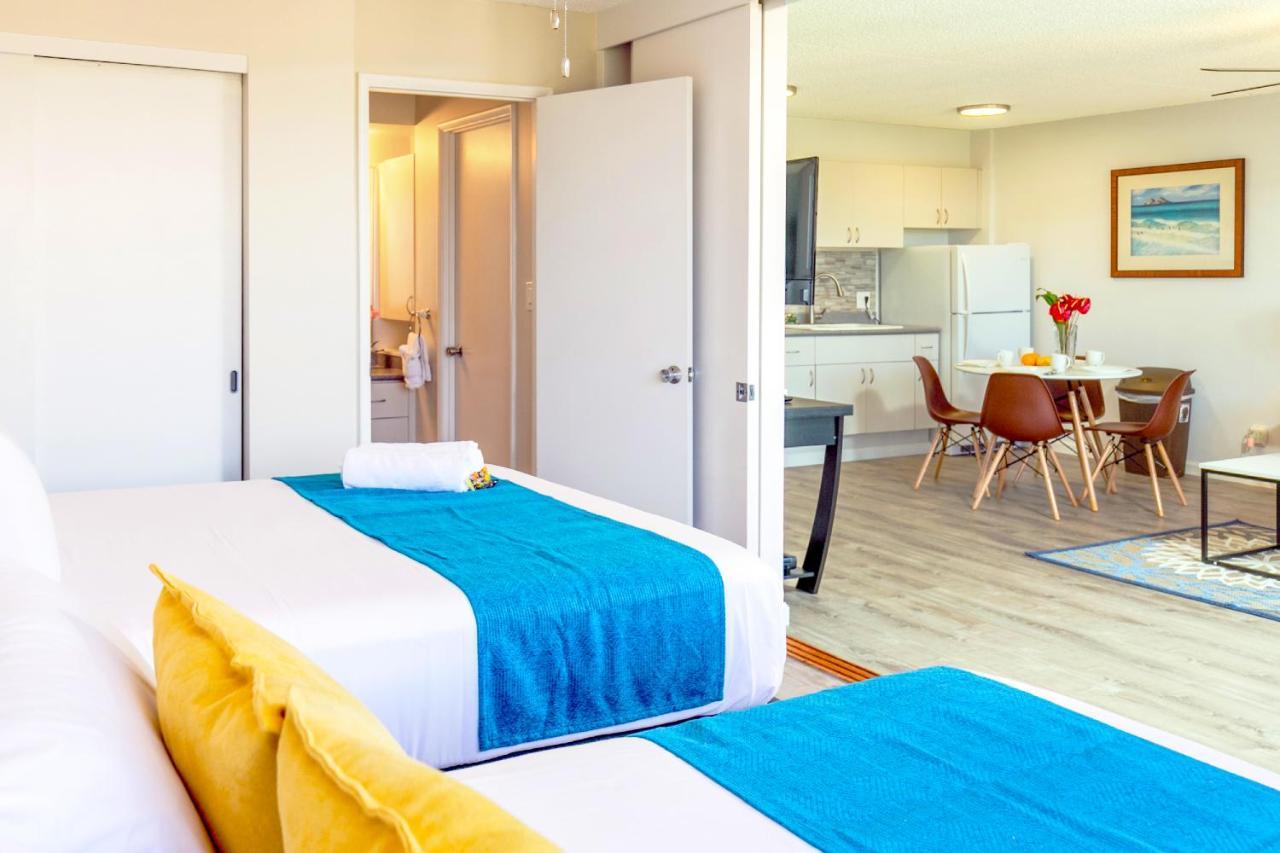 Warm Aloha Vibes, Mountain Views, Short Walk To Beach, And Free Parking Appartement *